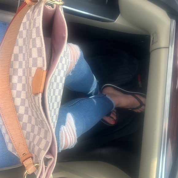 Louie Vuitton- damier azur- Graceful PM - Picture 6 of 13